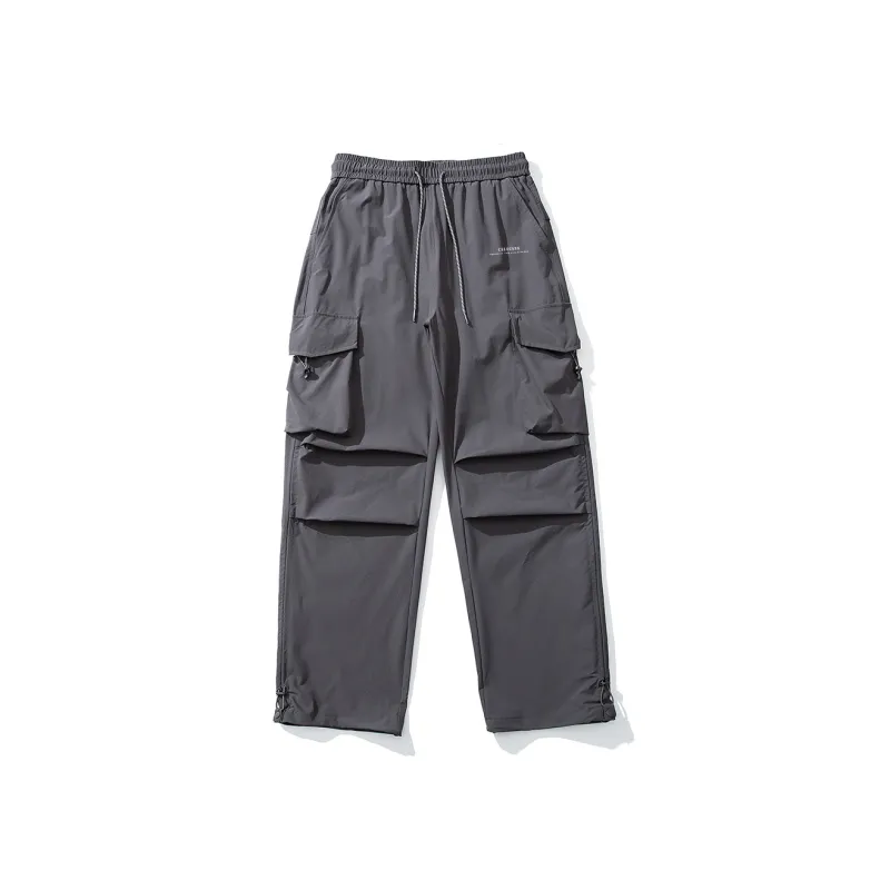 CELUCASN Casual Pants Unisex-5
