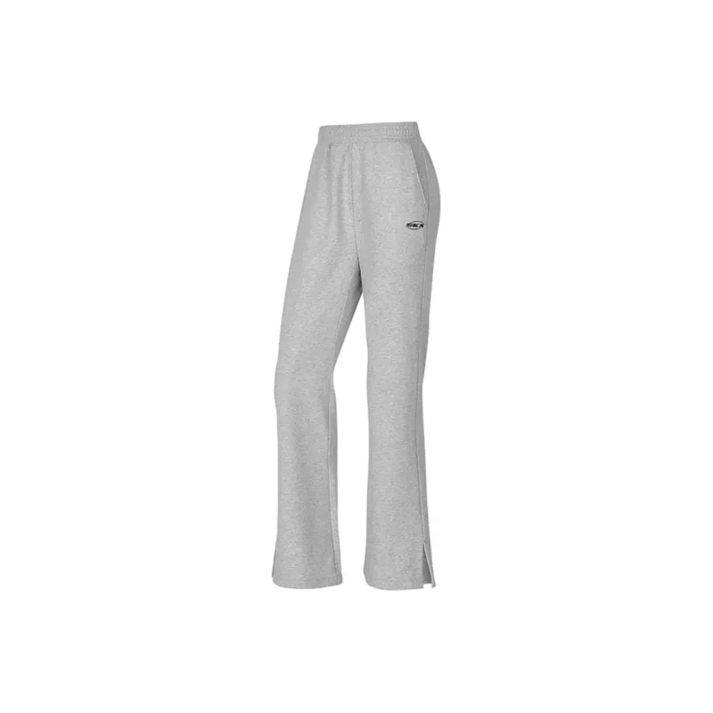 Skechers Knitted Sweatpants Women's Pattern Gray-0