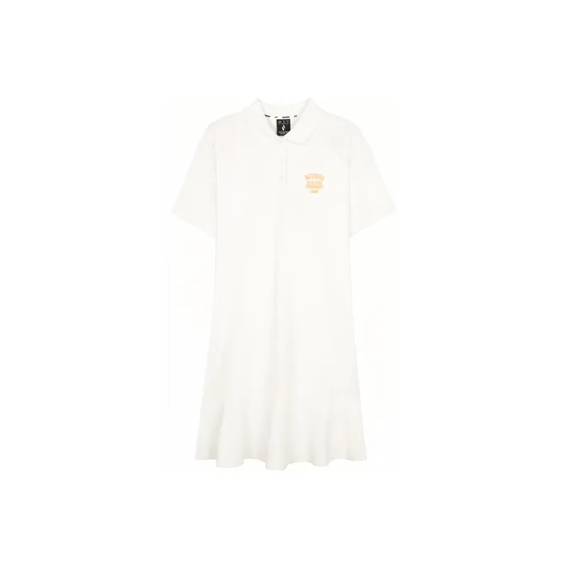 Skechers Short Sleeved Dress Women's Marshmallow White-0