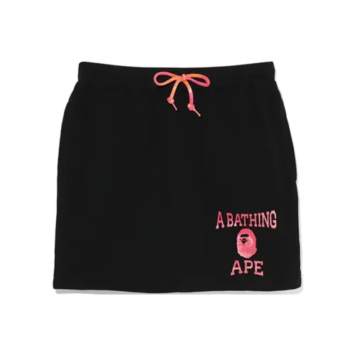 A BATHING APE Head Series Casual Short Skirts Women's