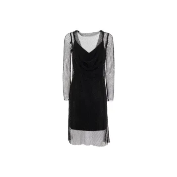 MaxMara Long Sleeved Dresses Women's Black