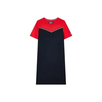 FILA Modern Short Sleeved Dress Women's Legend Red