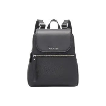 CALVIN KLEIN Polyurethane Backpack Small Size Women's Black