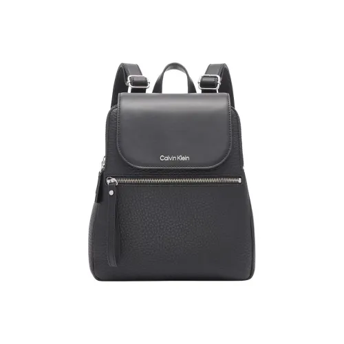 CALVIN KLEIN Polyurethane Backpack Small Size Women's Black