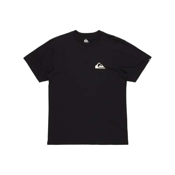 Quiksilver Ev Mini Logo T Shirt Men's Black-0