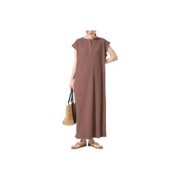 FREAK'S STORE Short Sleeved Dress Women's Brown