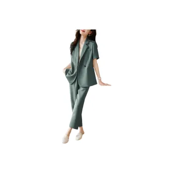 Mo Han Yi Mei Business Suit Women's Turquoise