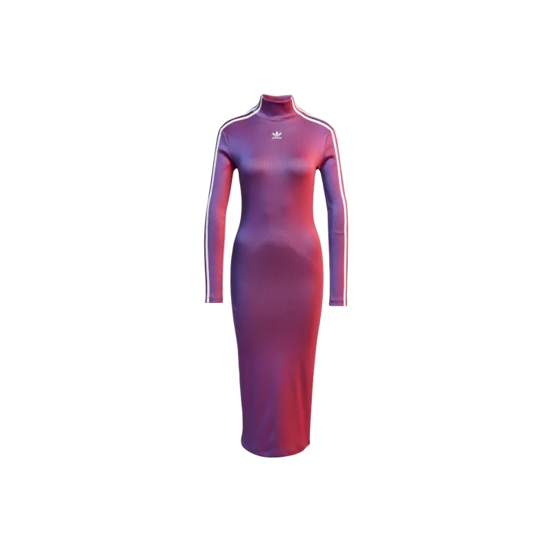 Adidas Originals Rasant Rib Long Sleeve Dress-0