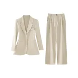 Apricot Suit Pants