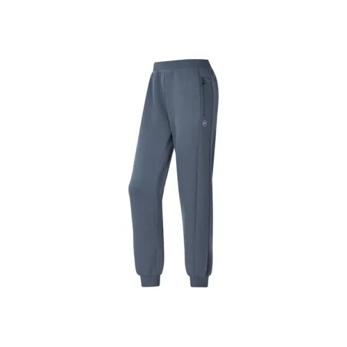 Skechers Sports Lifestyle Collection Comfortable Sports Collection Knitted Sweatpants Women's Relief Gray