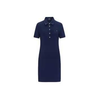 KARL LAGERFELD SS24 Short-Sleeved Dresses Women's Navy Blue