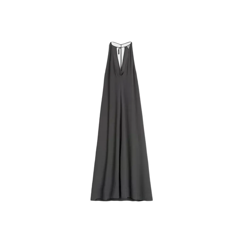 TOTEME Kyro V Neck Maxi Dress-0