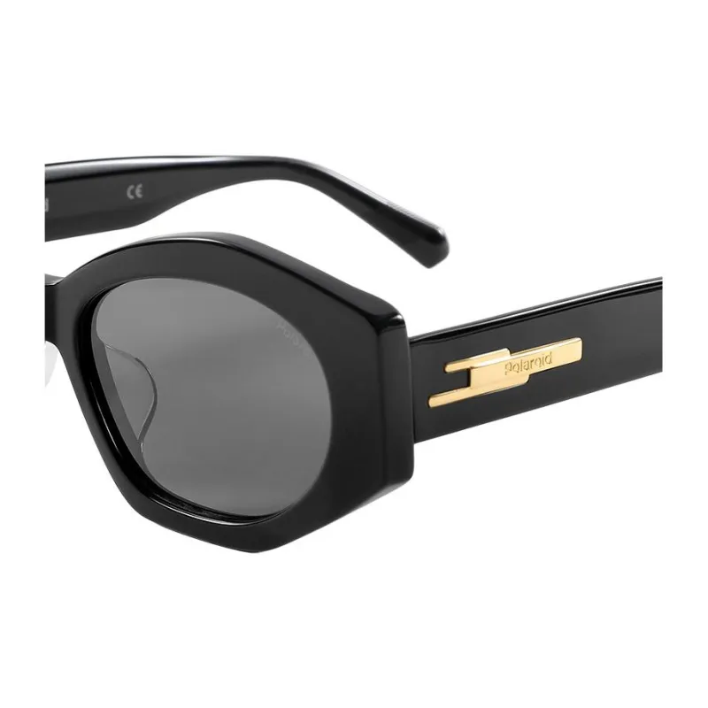 Polaroid Plate Frame Irregular Shape Sunglasses Unisex-11