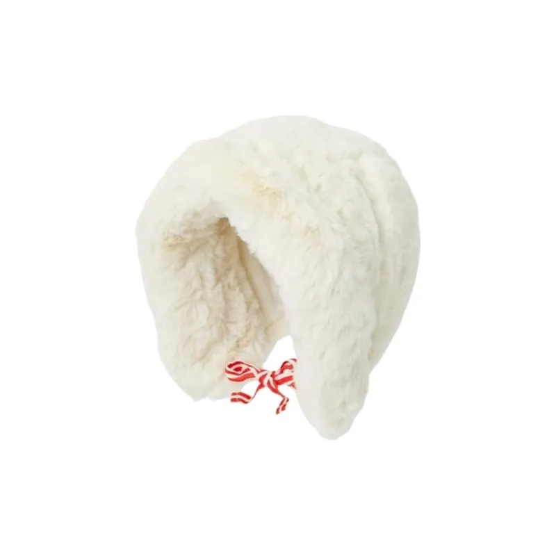 Mini Rodini Fur, Polyester Hats & Caps Kids' White-0