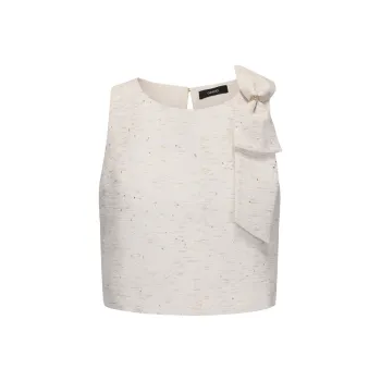 GIMING Crop Tops Women's White