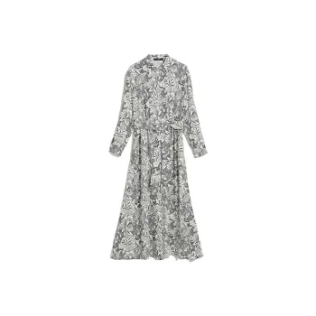 WEEKEND MaxMara Long-Sleeved Dresses Women's Gray