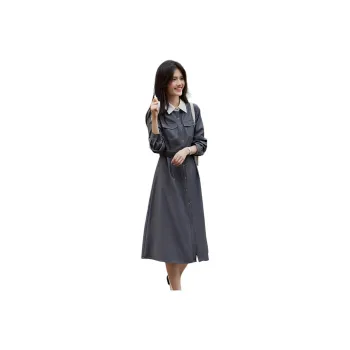 XWI Long Sleeved Dresses Women's Dark Gray
