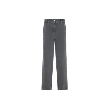 Patou Embroidered logo Straight leg Jeans