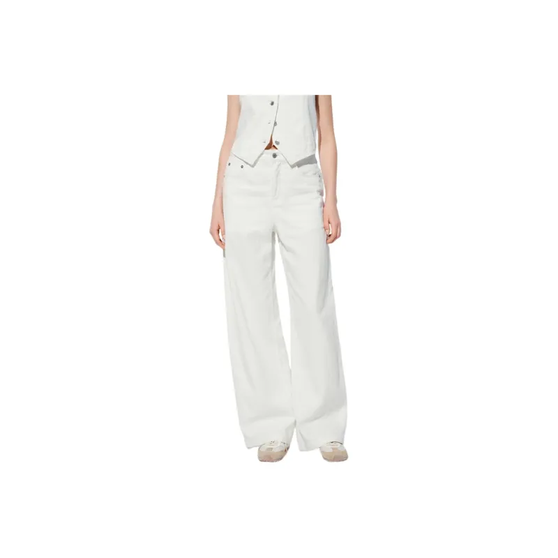 MO&CO Jeans Women's Denim White-0