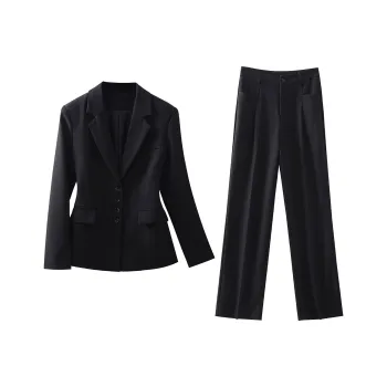 DonnaZilan Business Suits Women's Black