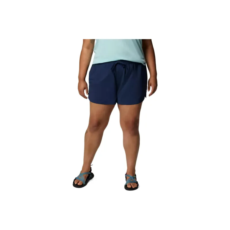 Columbia Bogata Bay Casual Shorts Women's Marine Blue-0