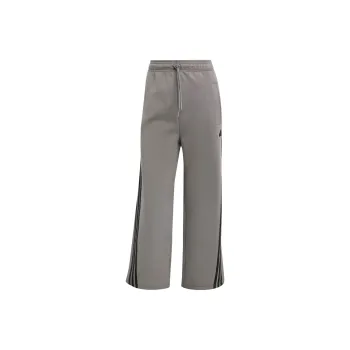 Adidas Future Icons FW24 Open Hem Knitted Sports Pants Women's Gray