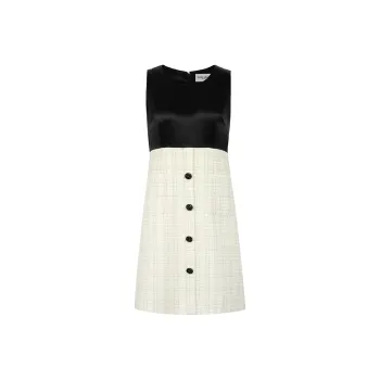 Valeria Obbaco Tank Top Dress Women's Black