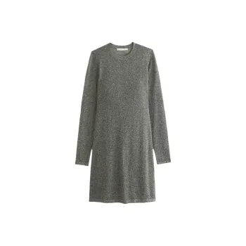 Abercrombie＆Fitch Long Sleeved Dresses Women's Dark Gray