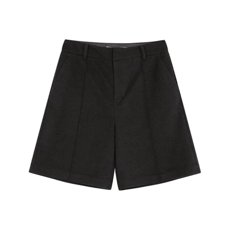 XWI Casual Shorts Women's Dark Heather Gray-0