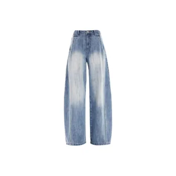 ZNZX Universal For All Seasons Jeans Loose Fit Women's Light