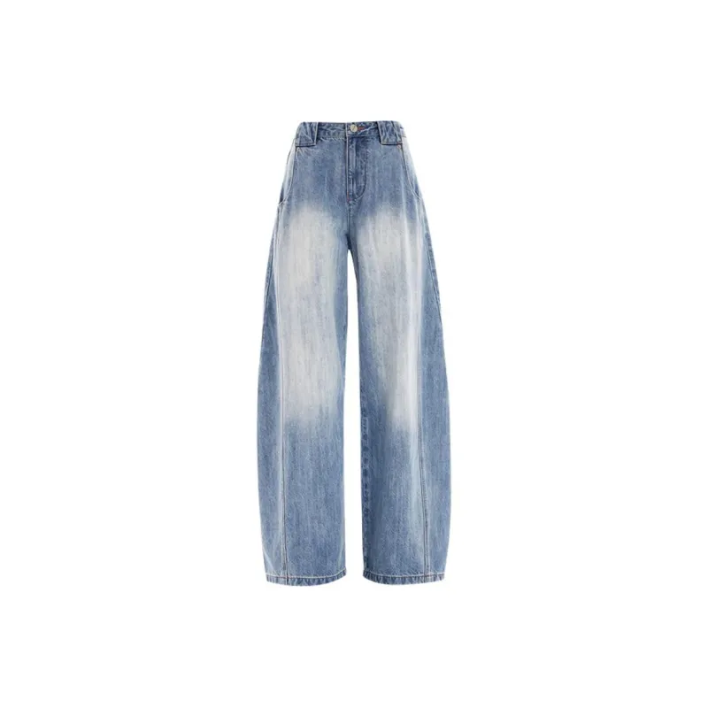 ZNZX Universal For All Seasons Jeans Loose Fit Women's Light-0