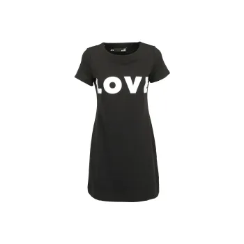 LOVE MOSCHINO Short Sleeved Dresses Women's Black