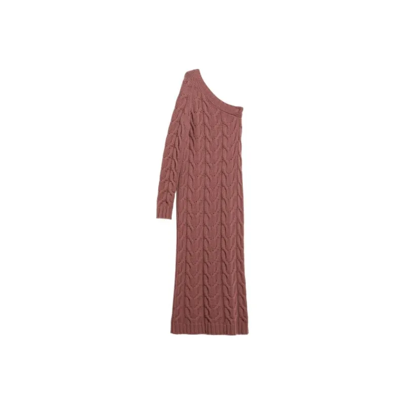 MaxMara Long-Sleeved Dresses Women's Pink-0