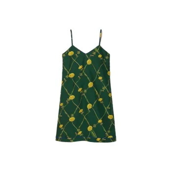 Burberry Sleeveless Dress Women's Ivy Green