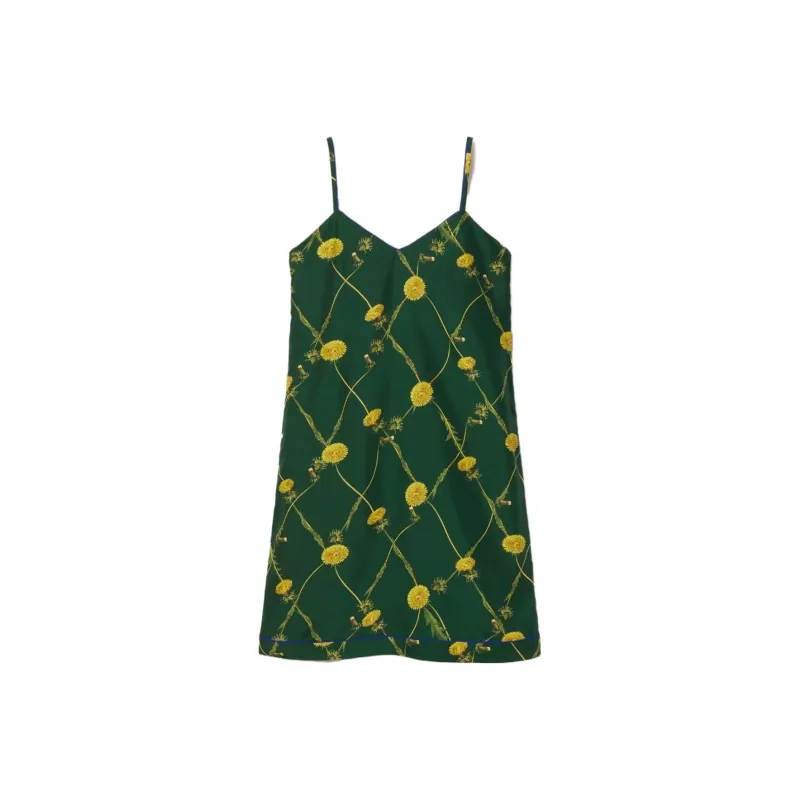 Burberry Sleeveless Dress Women's Ivy Green-0