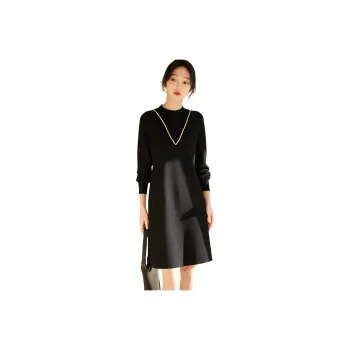 XWI Long Sleeved Dress Women's Black
