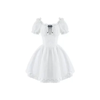 Local Gal Short Sleeved Dress Women's White
