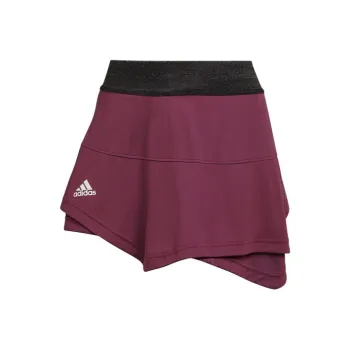Adidas Casual Short Skirts Women's Light Scarlet/Deep Mahogany Purple