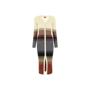 Staud Long-Sleeved Dresses Women's Multicolor