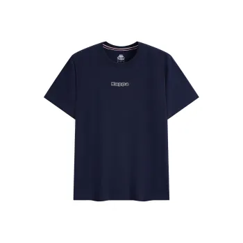 Kappa 1916 Series T Shirts Men Midnight Blue Black 906