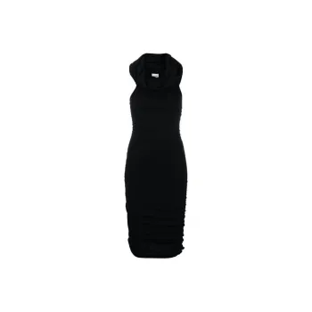 KHAITE Sleeveless Dresses Women's Black