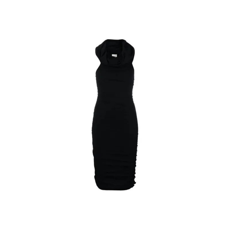 KHAITE Sleeveless Dresses Women's Black-0