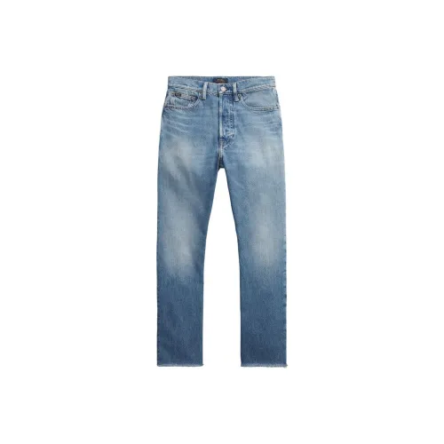 Polo Ralph Lauren Logo tag High rise Cropped Jeans