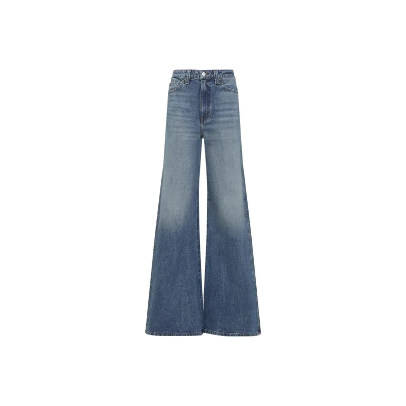 KHAITE Dane Flared Jeans-0