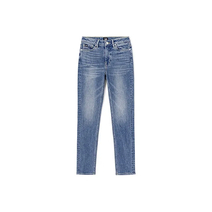 Lee Xline Jeans Women's Medium Light Blue-0