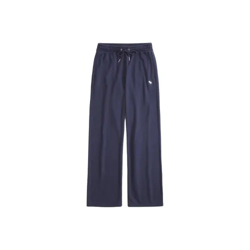 Abercrombie＆Fitch Knitted Sports Pants Women's Marine Blue