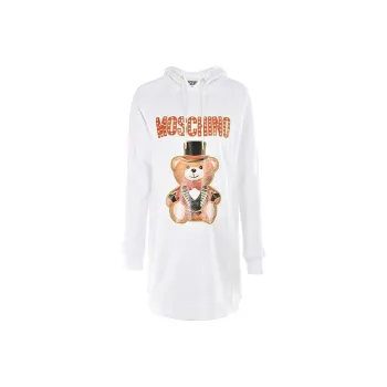 MOSCHINO Long Sleeved Dresses Women's White