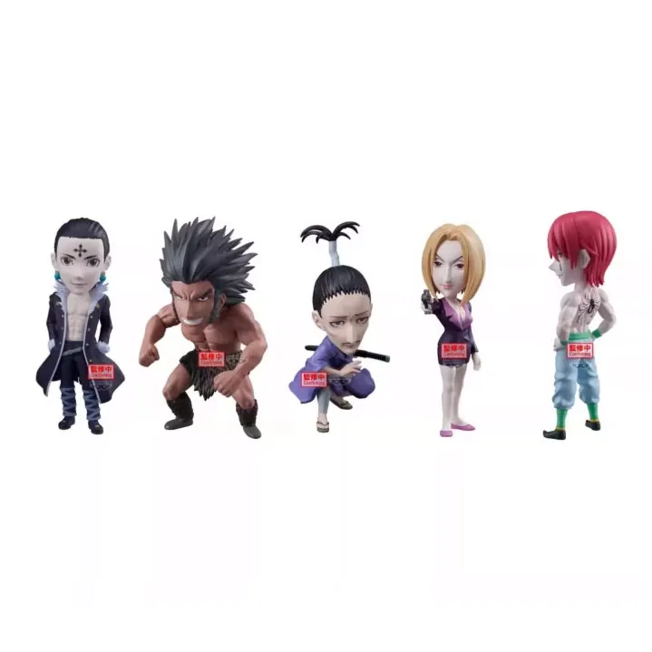 BANPRESTO Hunter X Hunter WCF Phantom Corps, Kuroro, Nobunaga, Parker Noda, Winkin, Xixo Bonus Gifts-0