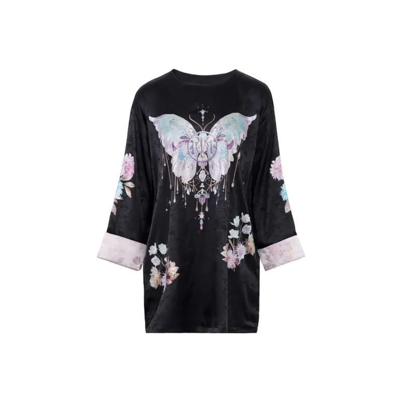 TCH Long Sleeved Dresses Women's Black-0