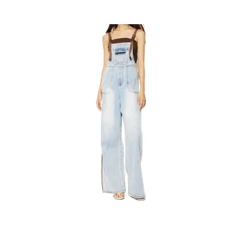 Wen Shan Overalls Women's Azure Cloud
